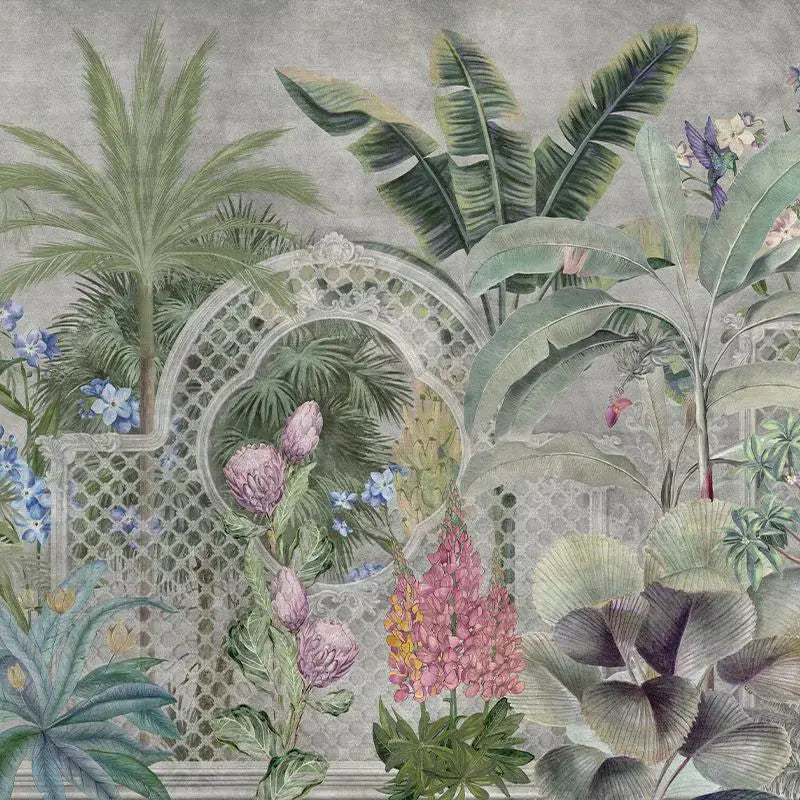 Verdant Mosaic Wallpaper Vladila