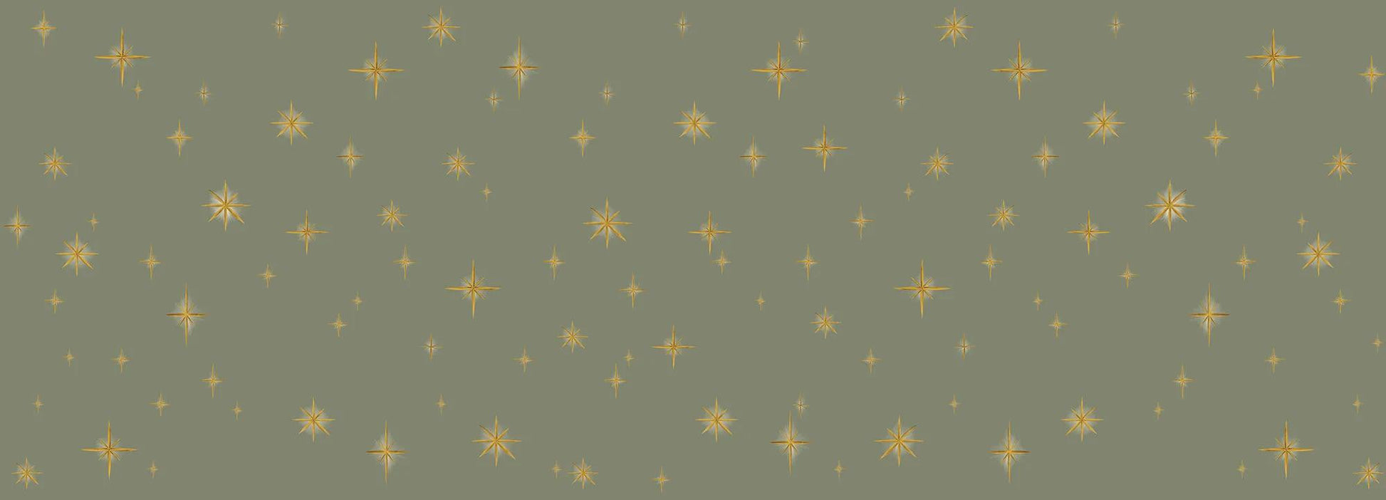 Stars Olive Classic Wallpaper Vladila