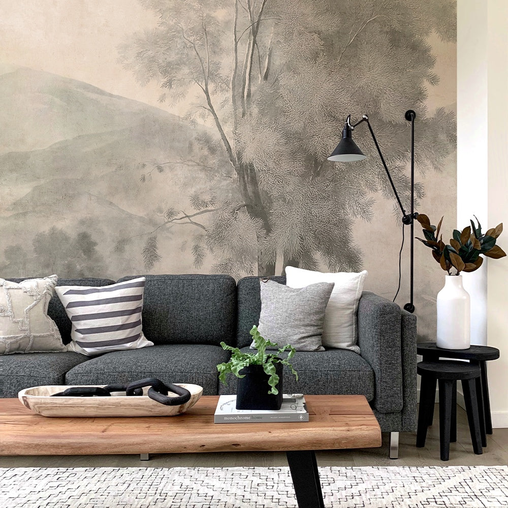 Tapet Solitary Tree cream WallCreatives