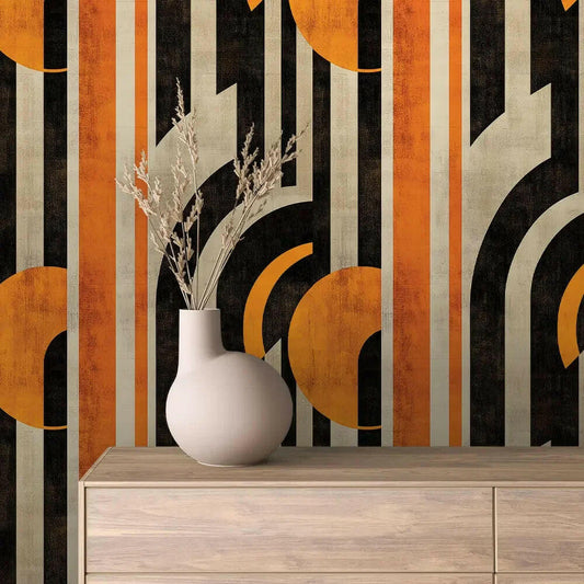 Urban Archway Abstract Wallpaper - WallCreatives