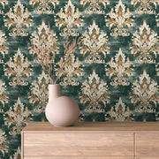 Sovereign Sage Damask - WallCreatives