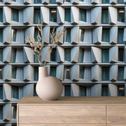 Angular Concrete Edifice - WallCreatives