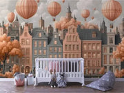 Whimsical Canal City Voyage - WallCreatives