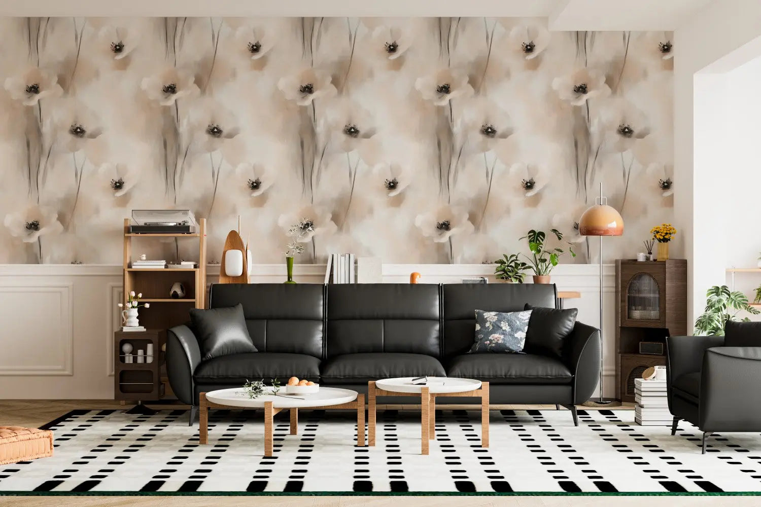 Ethereal Poppy Bloom WallCreatives