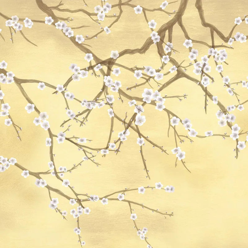 Gilded Sakura Wallpaper Vladila