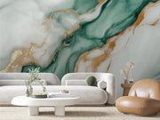Gilded Jade River - WallCreatives