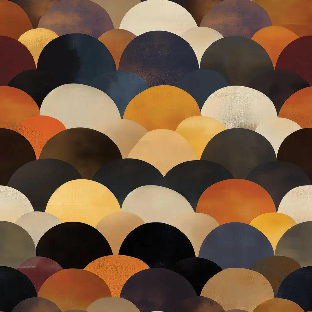 Earthen Scallop Horizon - WallCreatives