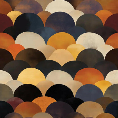 Earthen Scallop Horizon - WallCreatives
