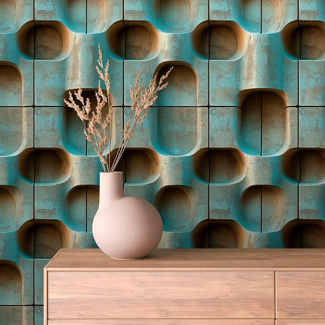 Carved Stone Echo Wall - WallCreatives