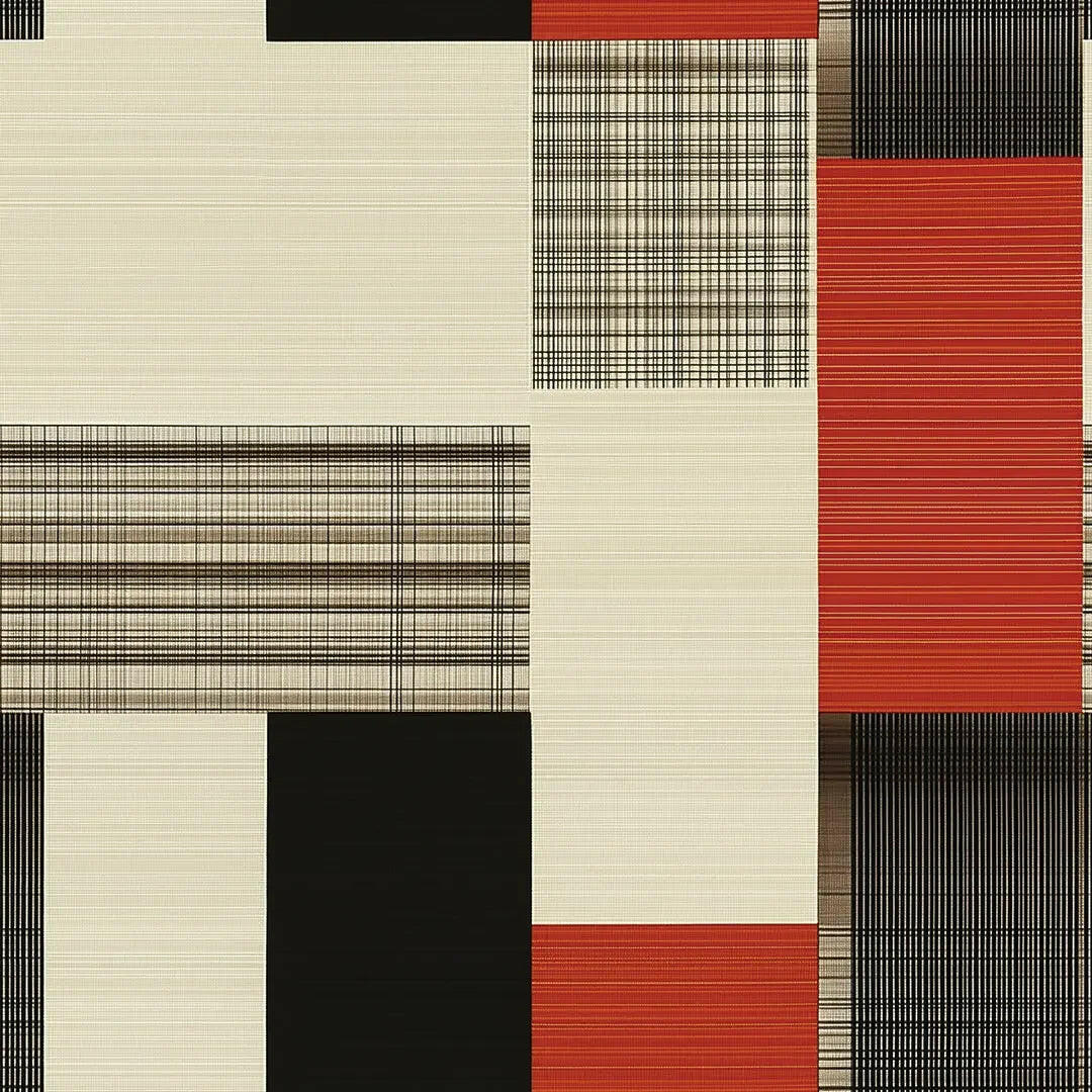 modernist gridwork canvas - wallcreatives