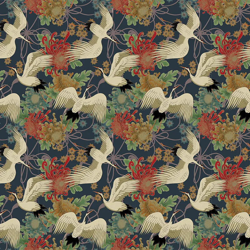Uchikake (blue) Wallpaper Vladila