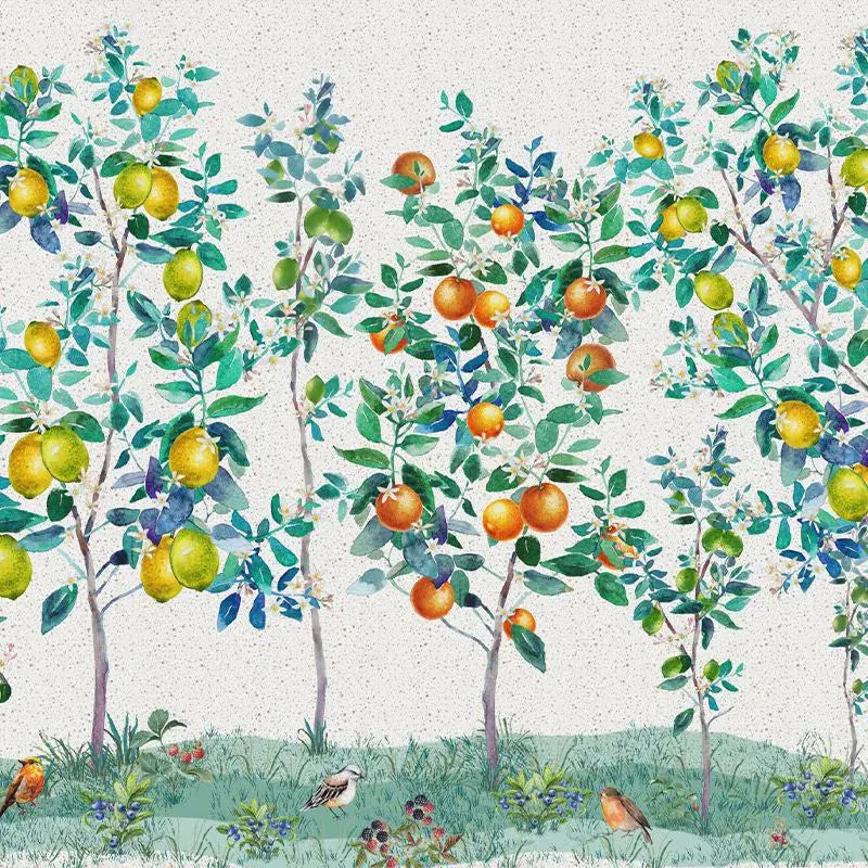 Citrus Garden Wallpaper Vladila