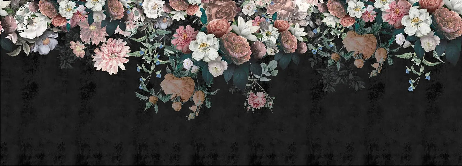 Painterly Roses Wallpaper Vladila