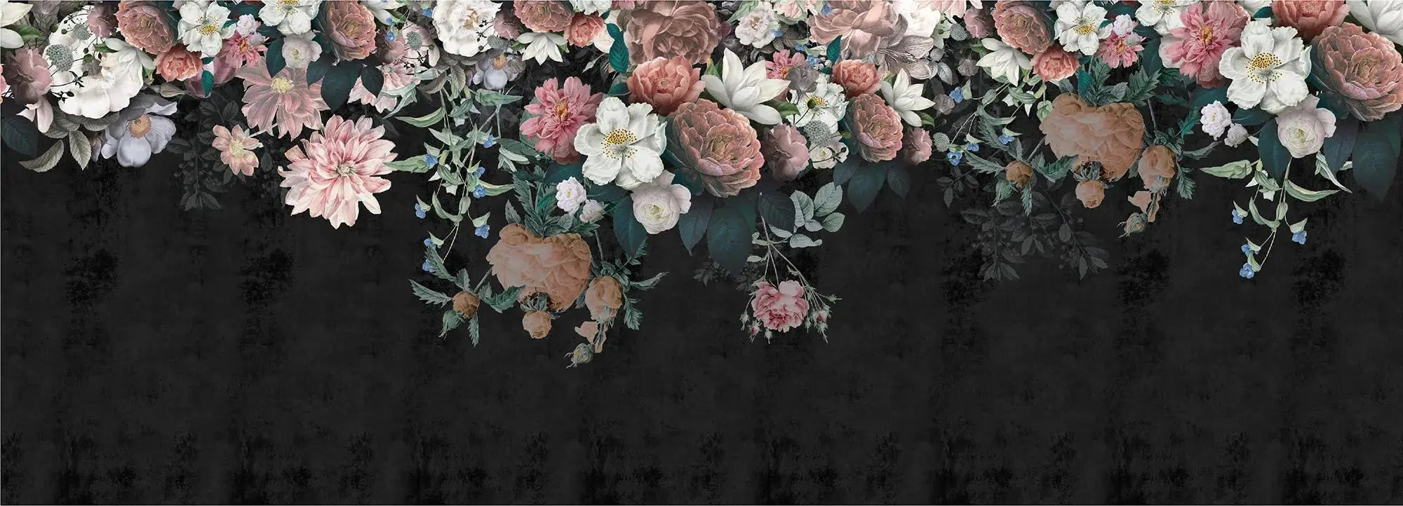 Painterly Roses Wallpaper Vladila