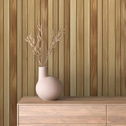 Serene Timber Slat Wall Panel - WallCreatives