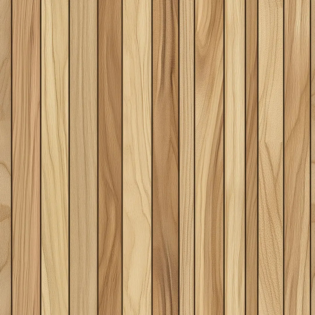 Refined Grove Vertical Wood Slats - WallCreatives