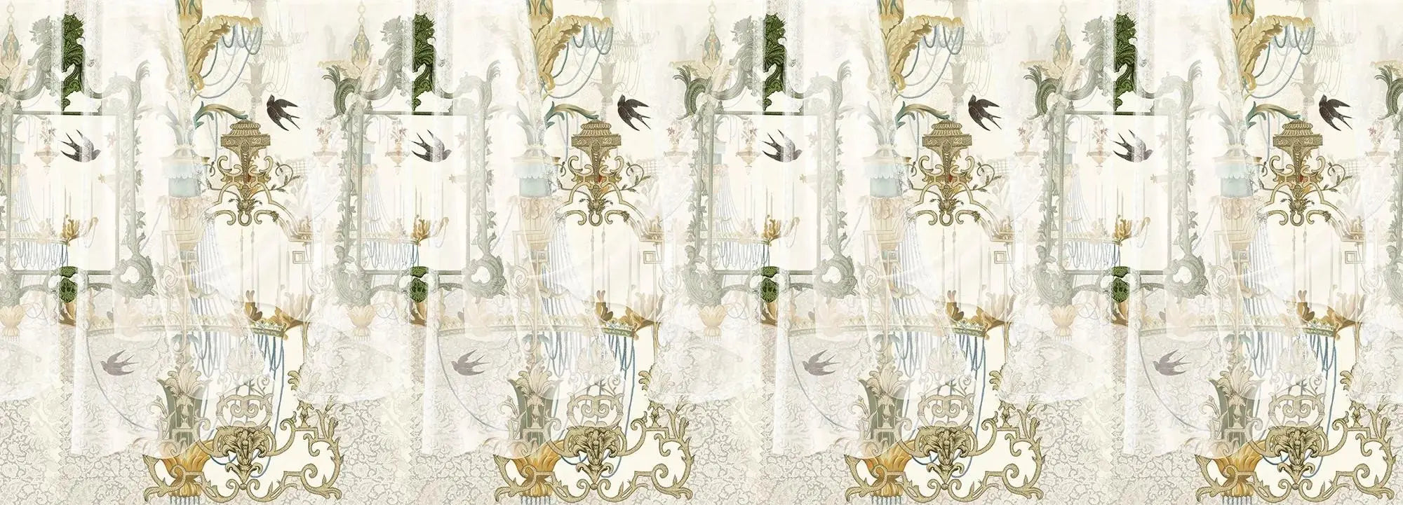 Silver Fountain Wallpaper Vladila