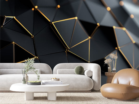 Golden Nexus Geometric Grid
