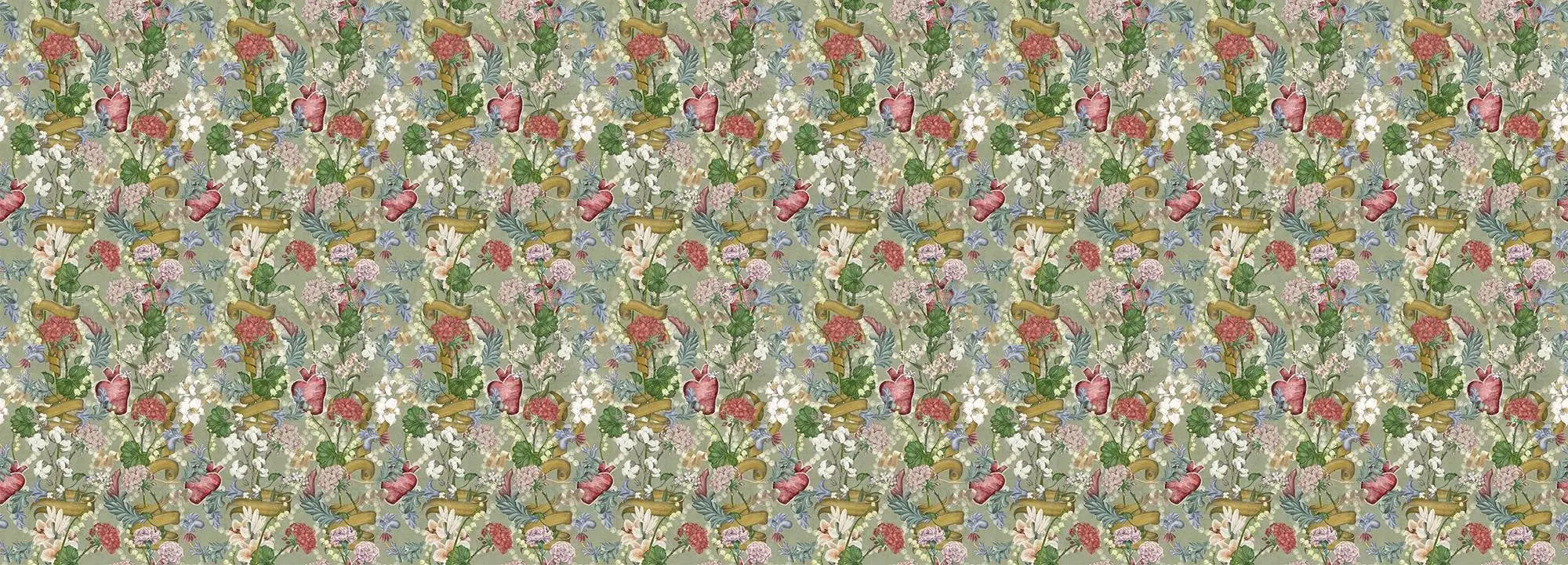 Queen's Heart (Pistachio) Wallpaper Vladila