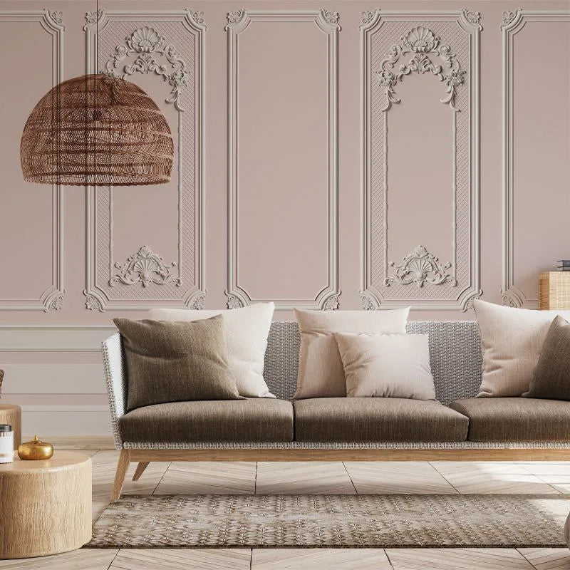 Rose Stucco Wallpaper Vladila