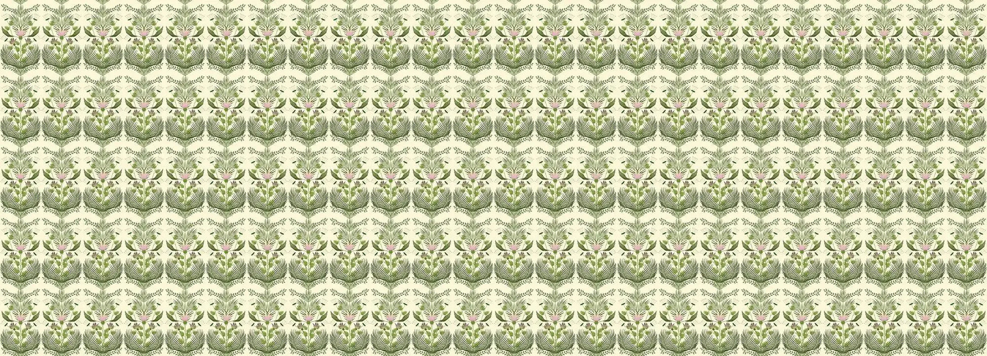 Light Crown of Greens Wallpaper Vladila