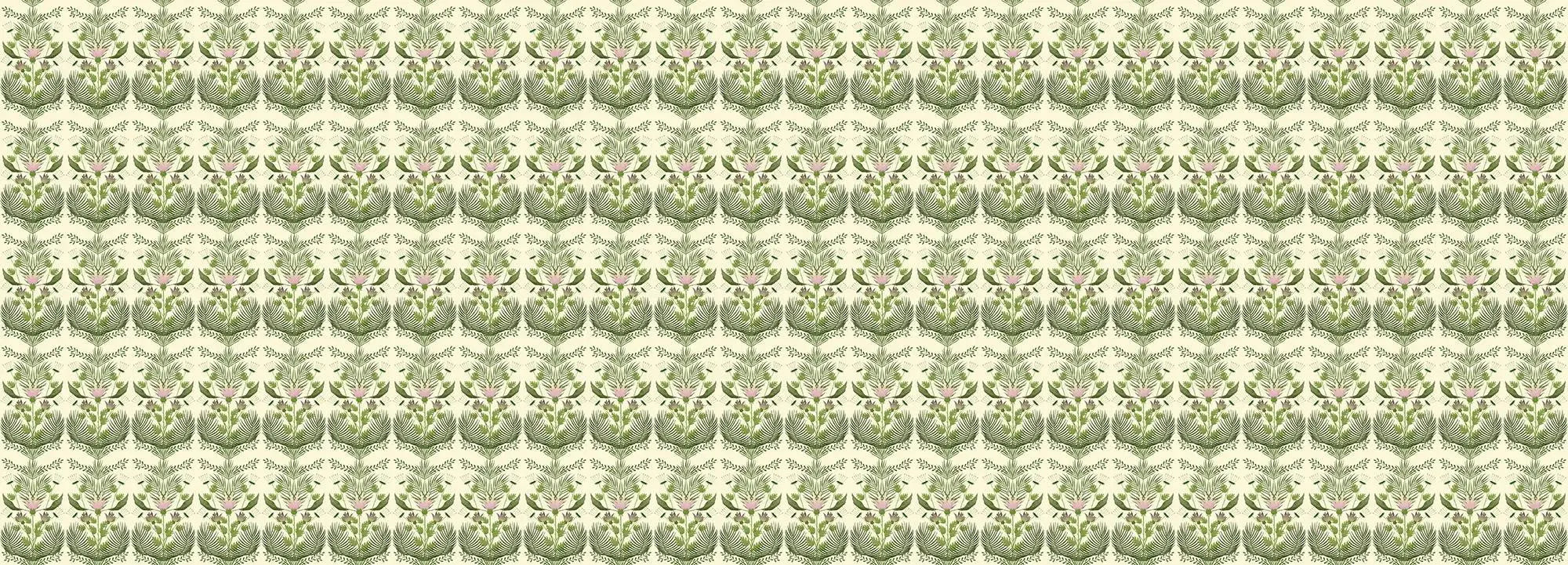 Light Crown of Greens Wallpaper Vladila