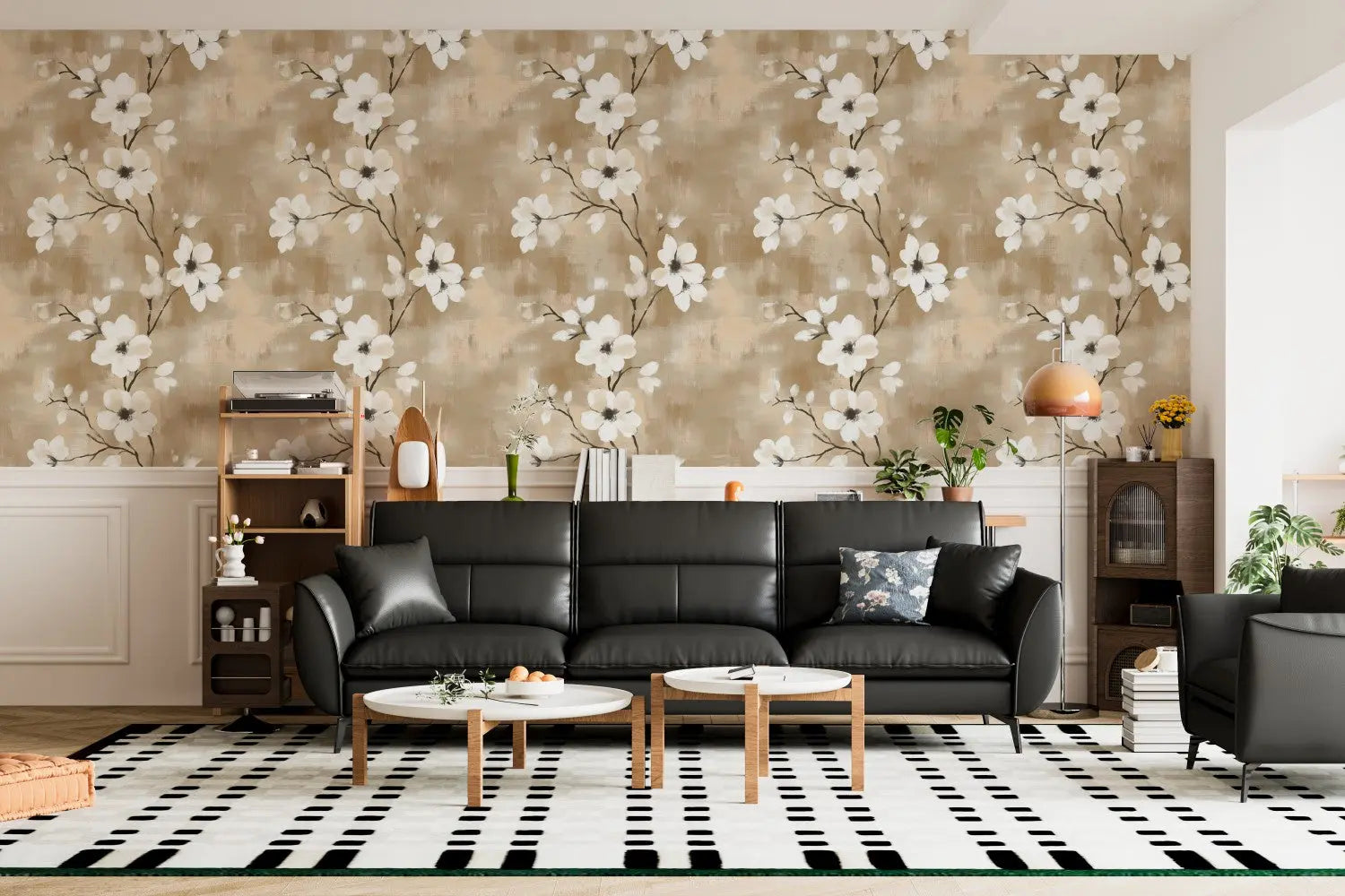 Ethereal Bloom on Canvas WallCreatives