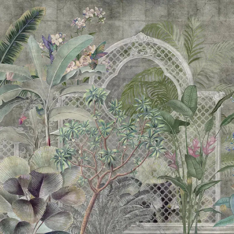 Verdant Mosaic Wallpaper Vladila