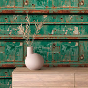 Forgotten Cargo Green Patina - WallCreatives