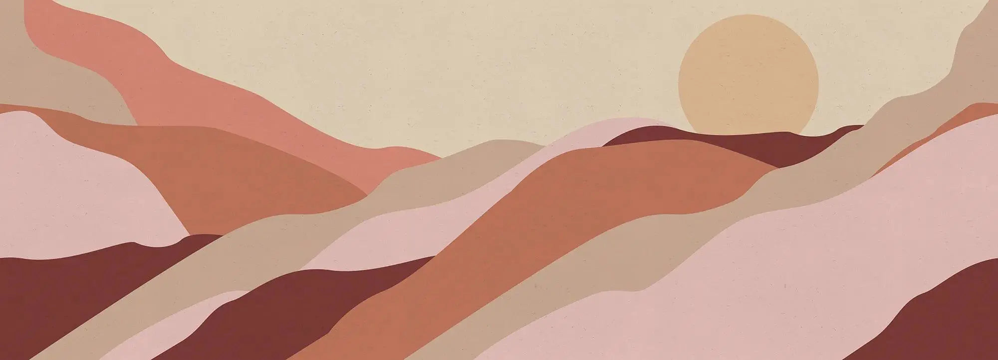 Desert Postcard (Warm) Wallpaper Vladila