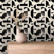 Modernist Echoes in Monochrome - WallCreatives