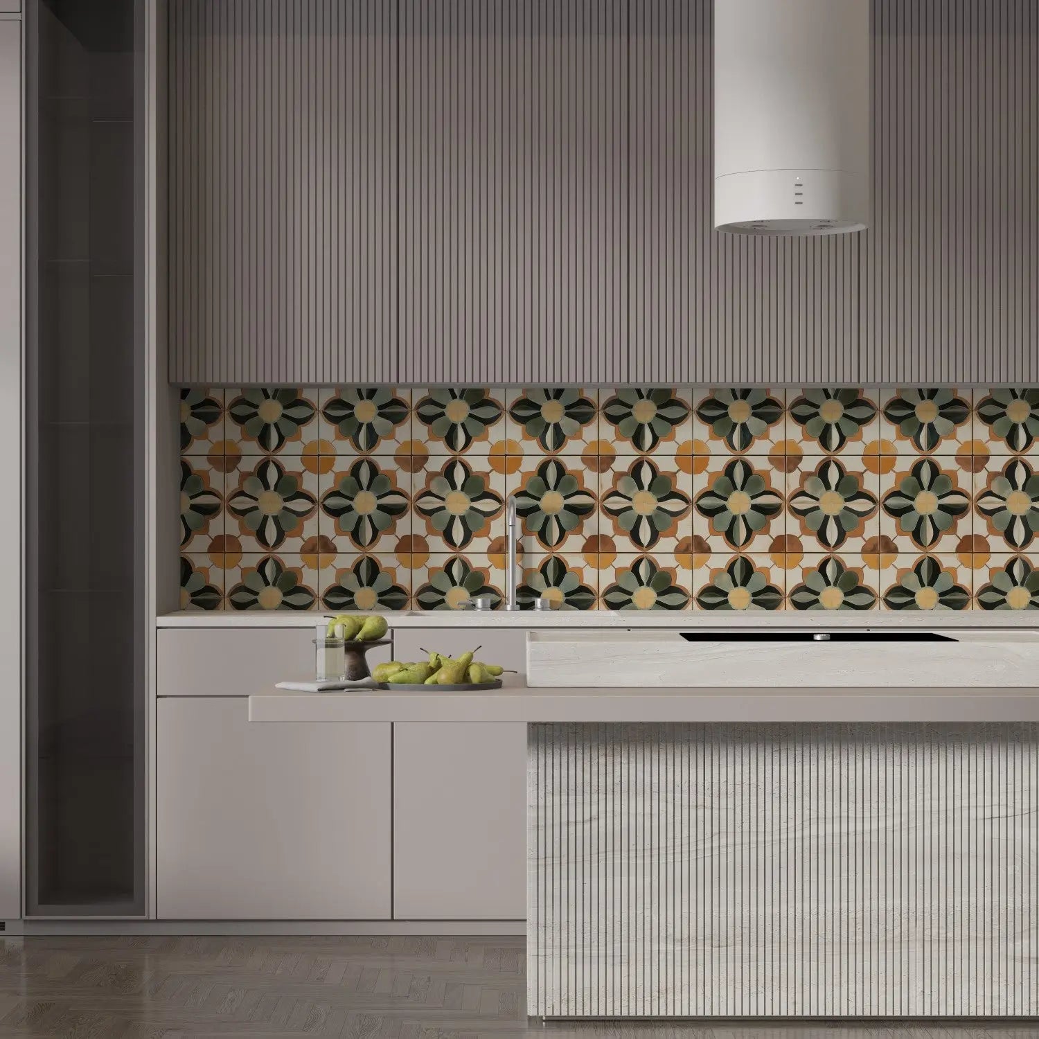 Seville Garden Artisan Tile WallCreatives