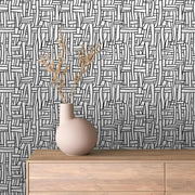 Artisan Ink Weave Wallpaper - WallCreatives