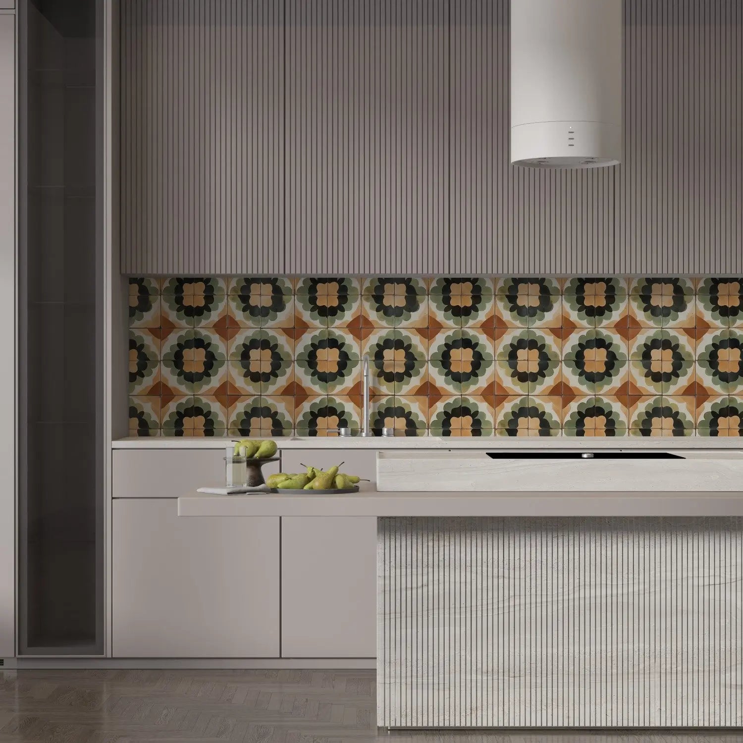 Sienna Grove Floral Tile WallCreatives