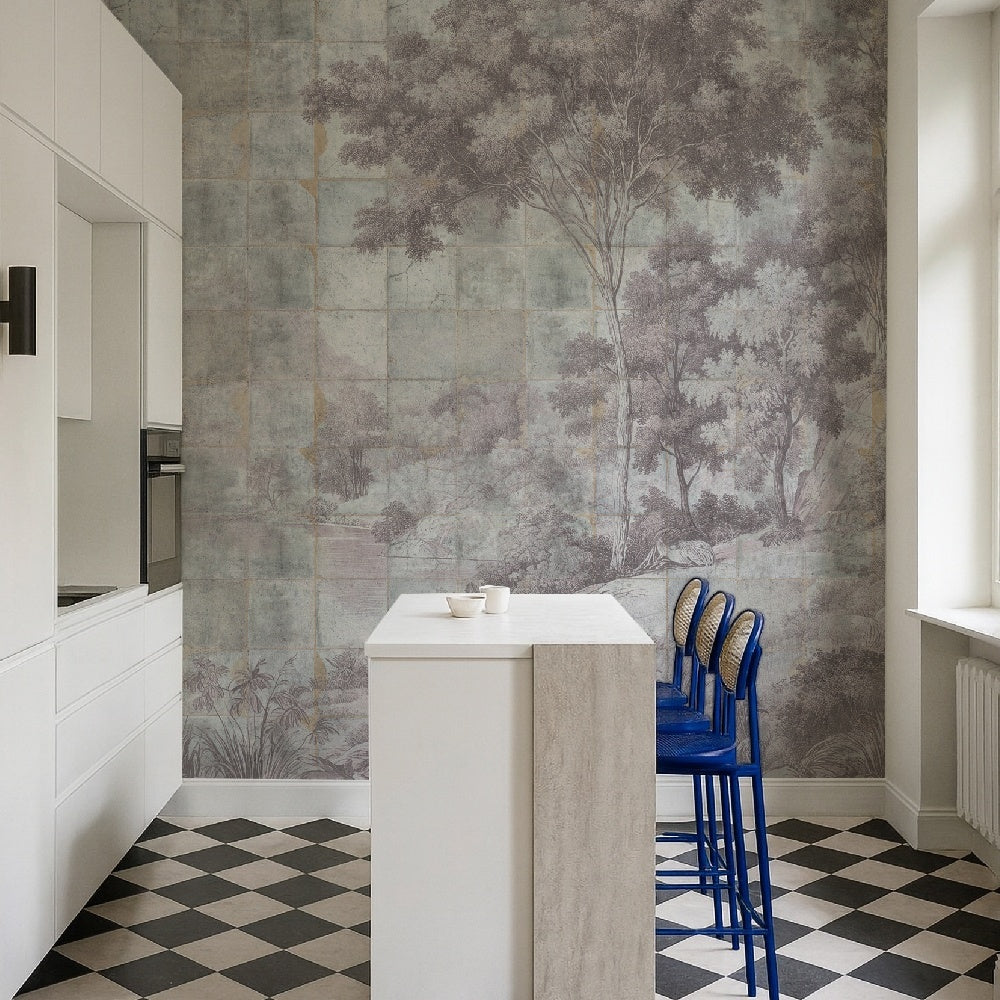 Tapet Silent Valley rose WallCreatives