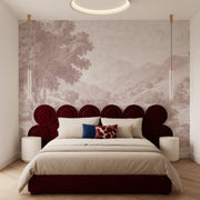 Tapet Ancestral Whispers rose WallCreatives