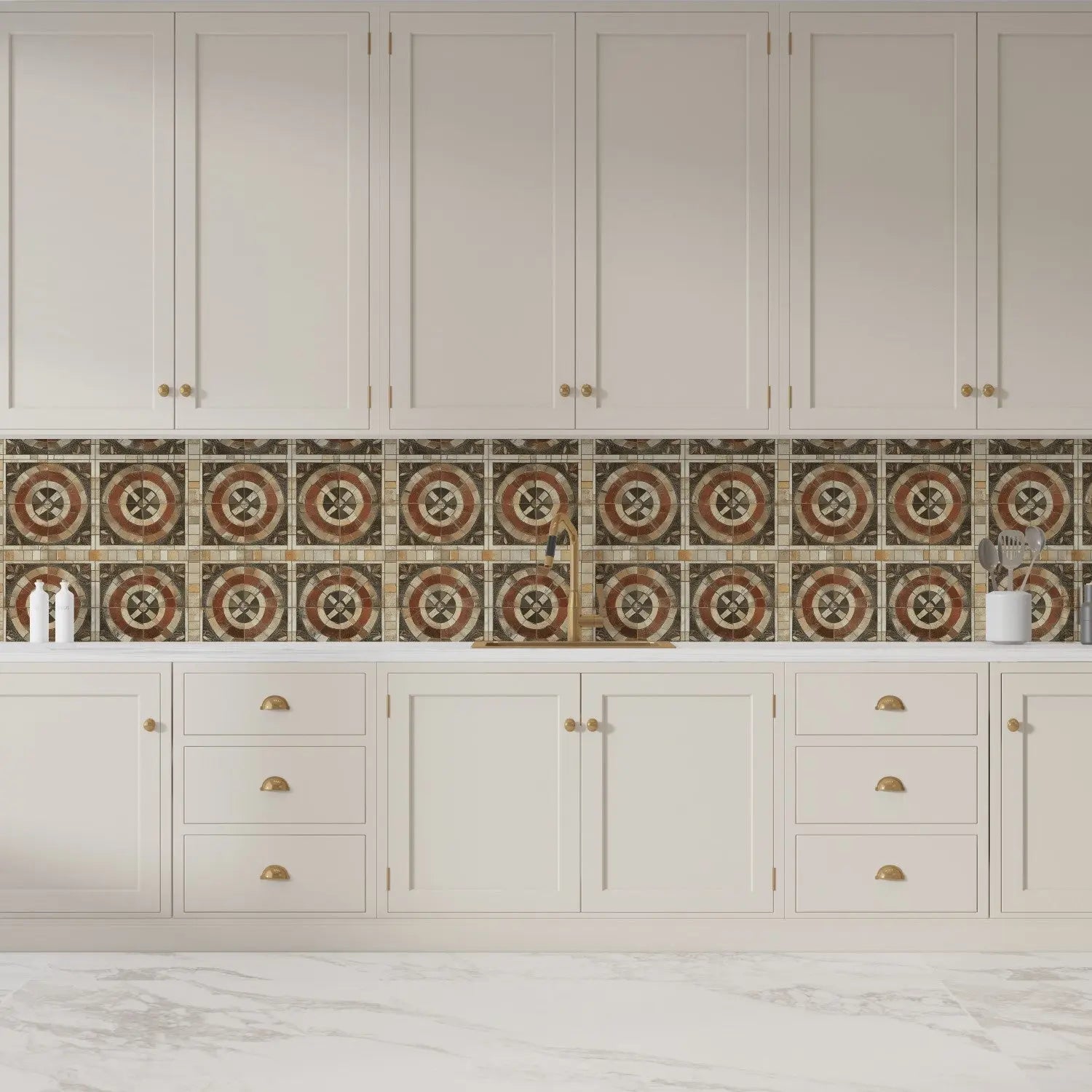 Siena Earthstone Medallion WallCreatives