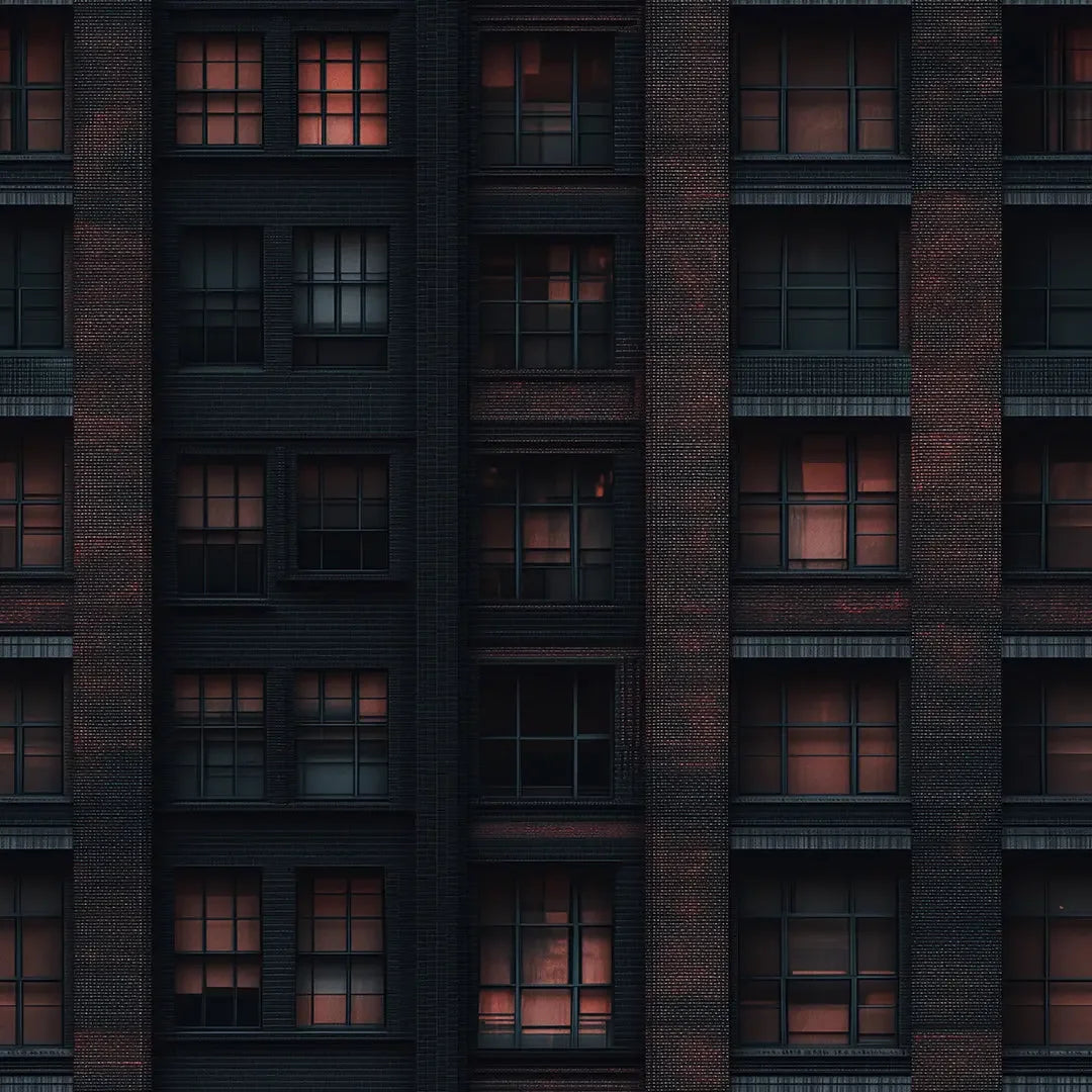 Midnight Loft Windows - WallCreatives