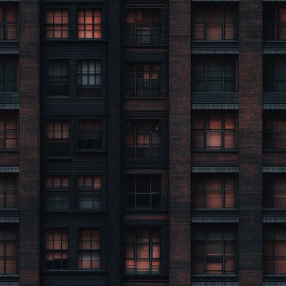 Midnight Loft Windows - WallCreatives