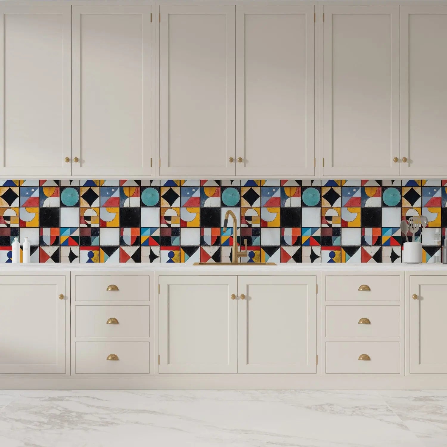 Modernist Form Study Grid WallCreatives