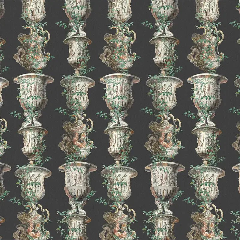 Tower of Abundance Black Wallpaper Vladila