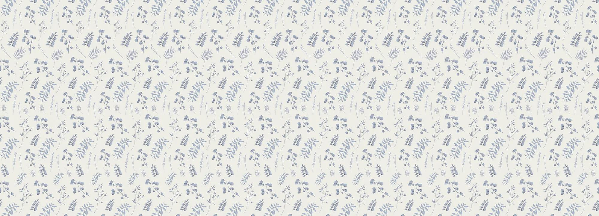 Forest fragments (blue) Wallpaper Vladila
