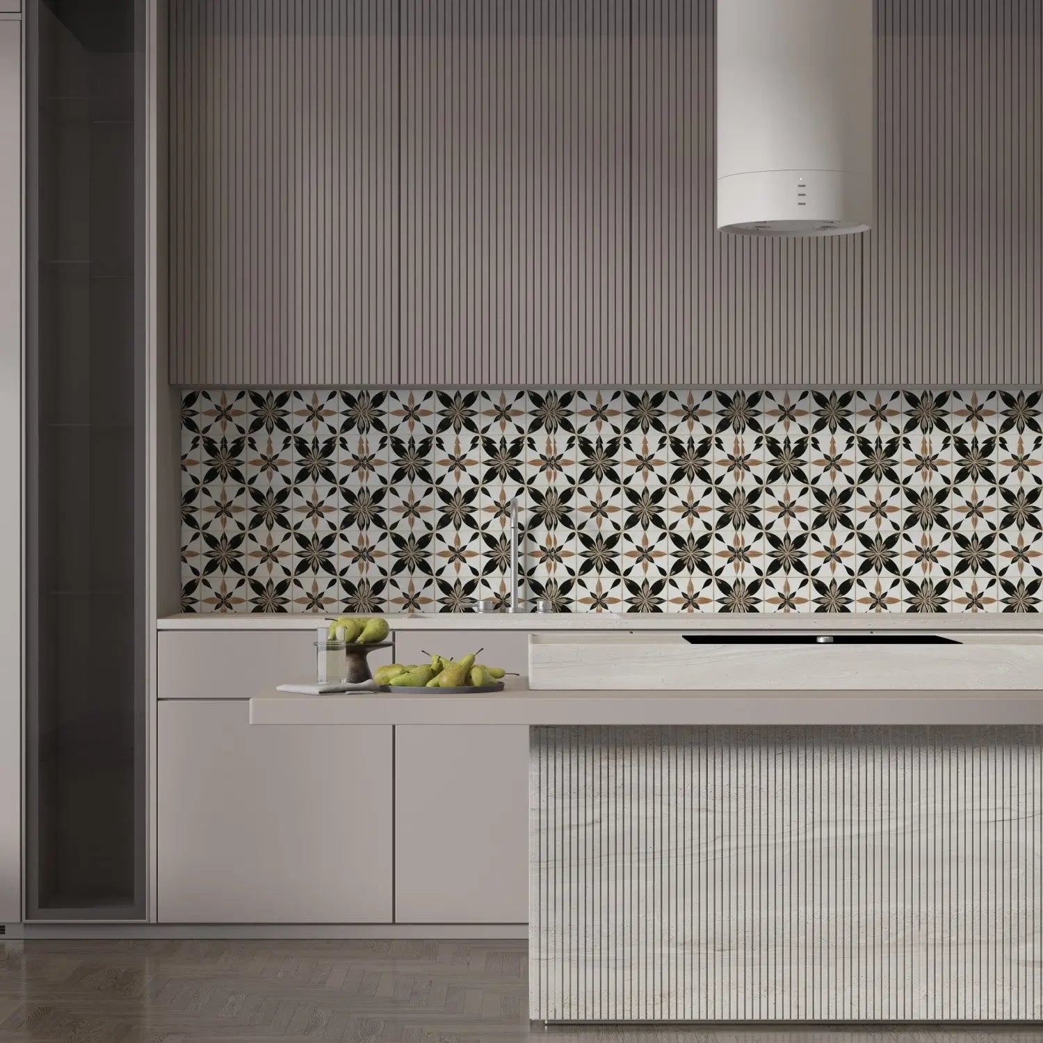 Artisan Noir Starburst Tile WallCreatives