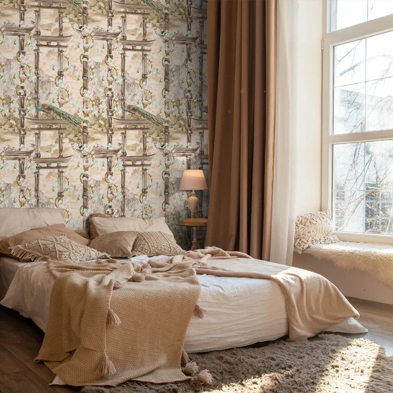 Torri Cream Lanscape Wallpaper Vladila