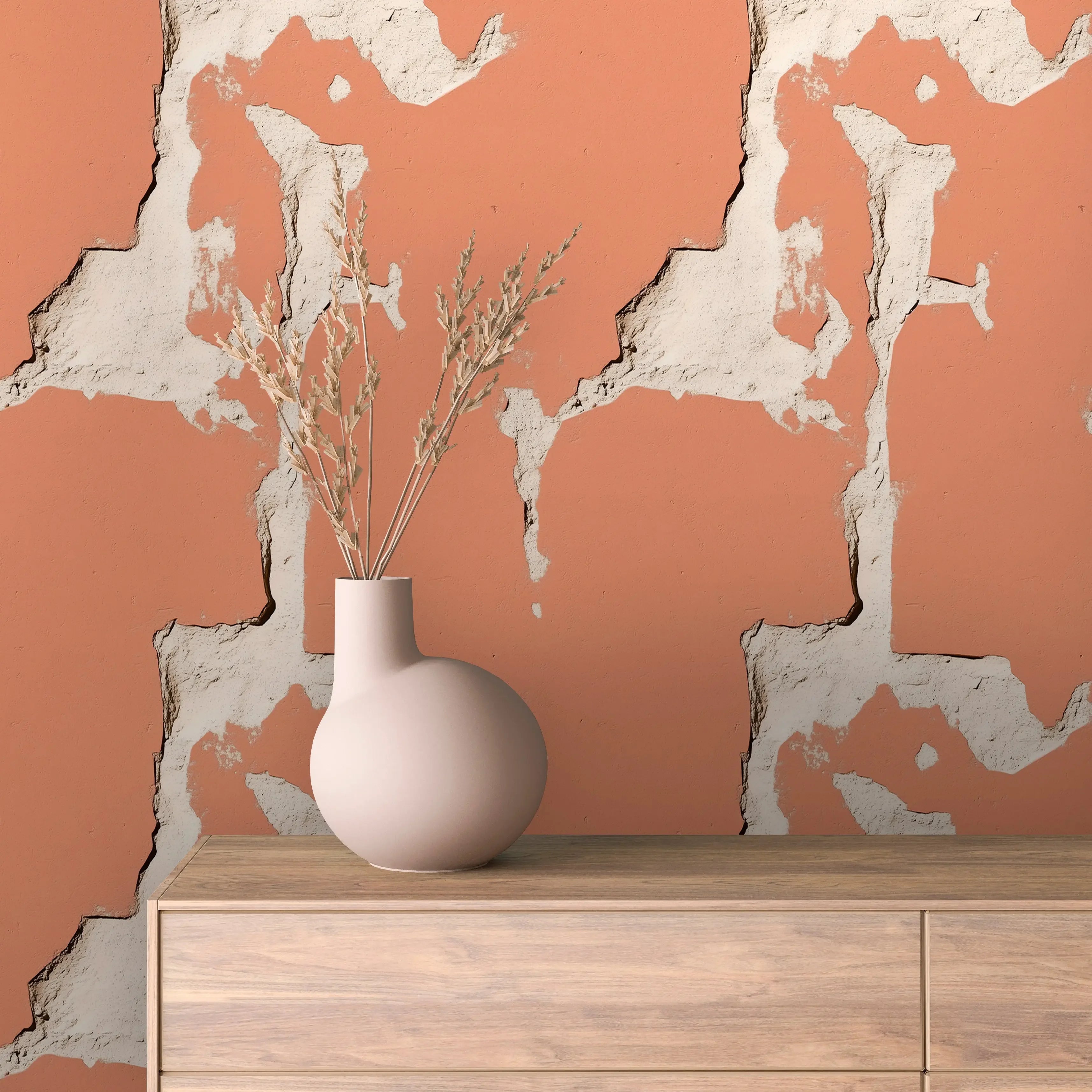 Earthen Plaster Abstract - WallCreatives