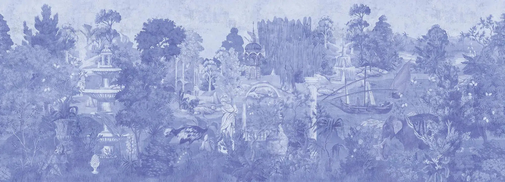 Arcadia Blue Wallpaper Vladila