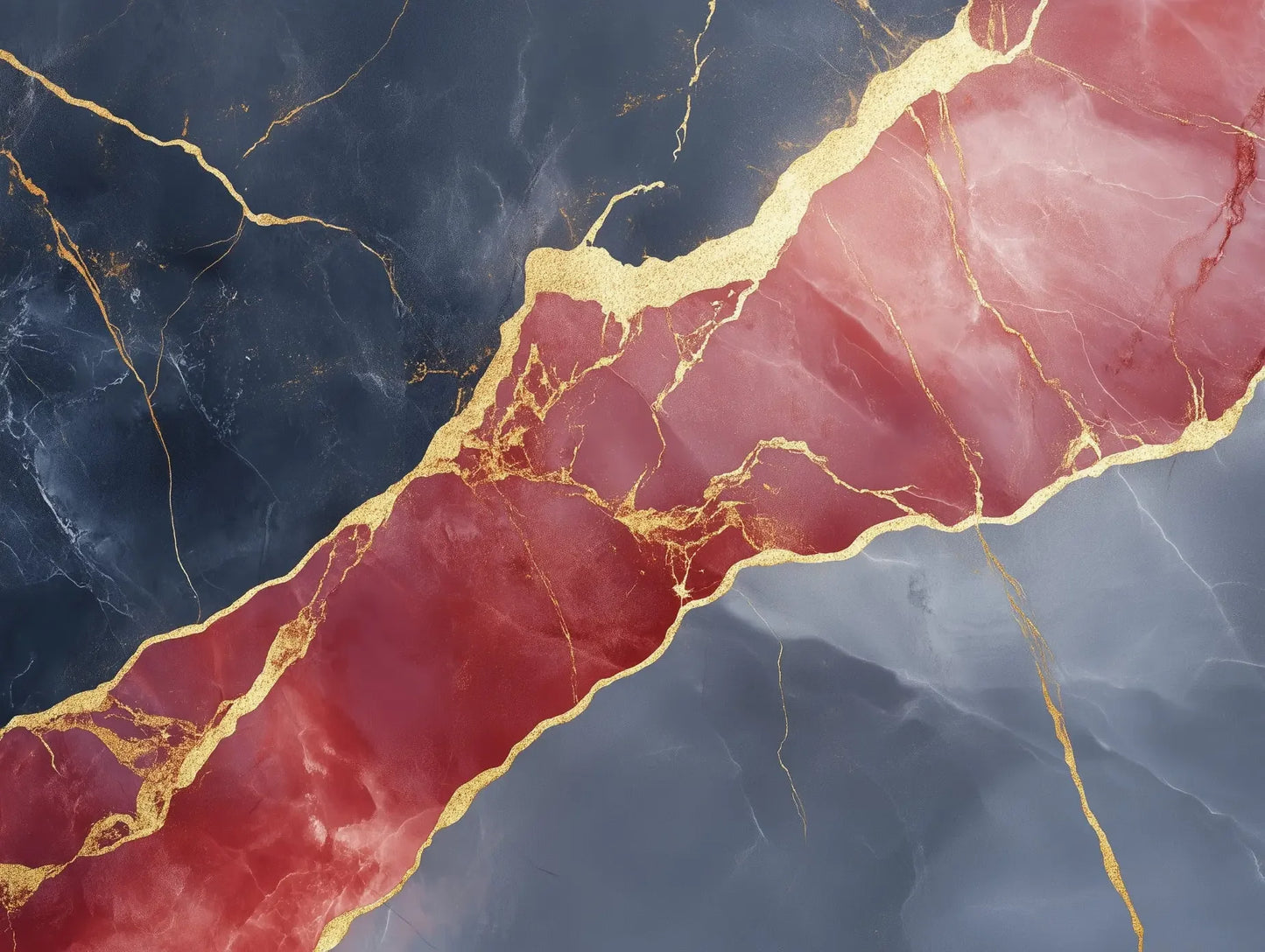 garnet rift gilded marble - wallcreatives