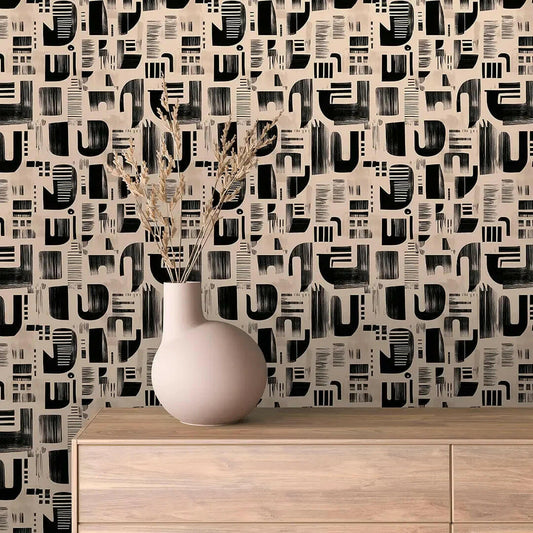 Urban Scribe Block Print - WallCreatives