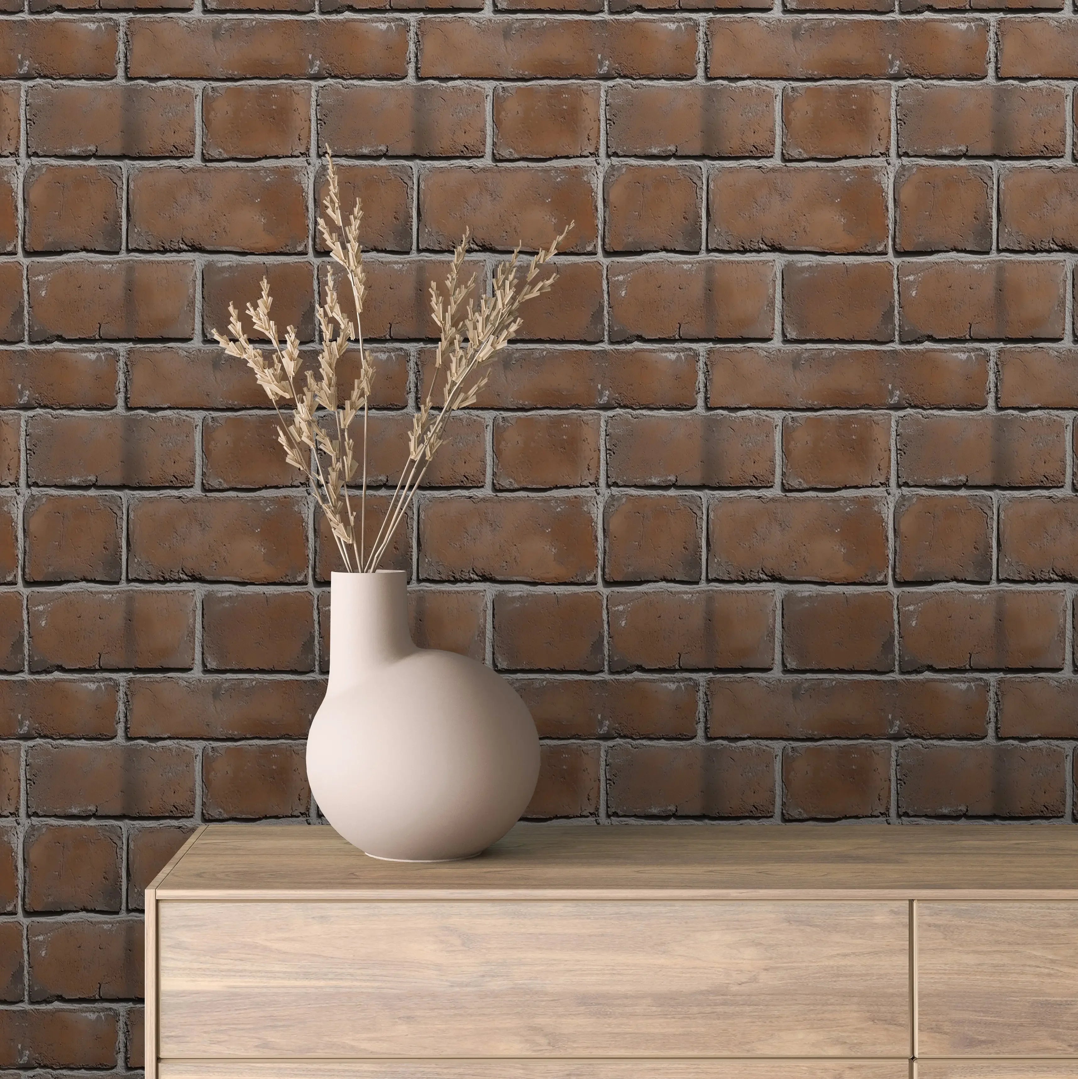 Classic Urban Loft Brick Wall - WallCreatives