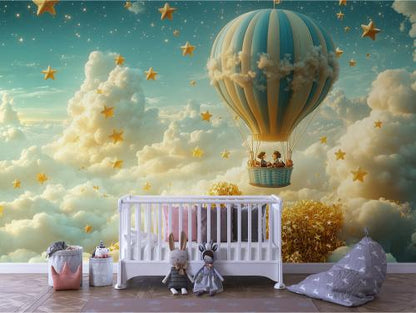 Golden Stars and Dreamy Skies